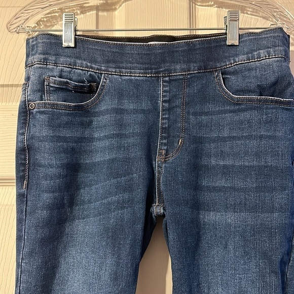 Croft & Barrow Elastic Waist Maternity Skinny Jeans 6 - Picture 2 of 5